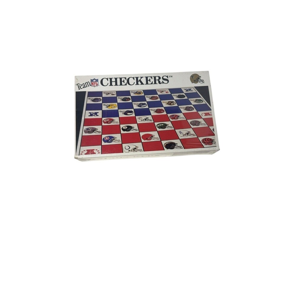 New Orleans Saints Vs  NFL CHECKERS GAME - New - Sealed- Vintage- 1993